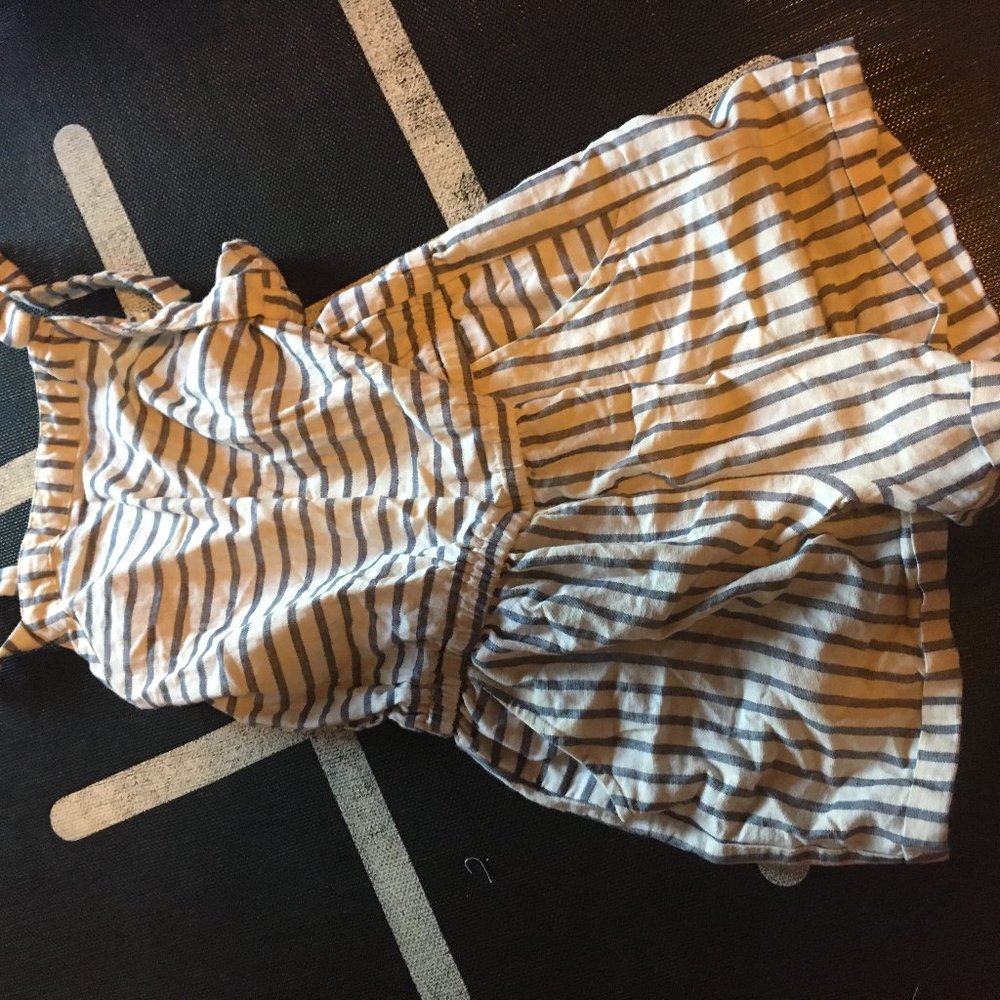 Summer striped Romper